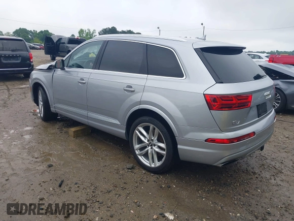 2018 Audi Q7 Prestige with VIN WA1VAAF77JD044305, listed as a IAAI auction lot 42119804 with 63,305 mi miles and . Bid and sale history available at DreamBid. Image 3.