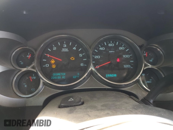 2010 Chevrolet Silverado 1500 LT with VIN 3GCRKSE36AG249111, listed as a Copart auction lot 50155265 with 220,188 mi miles and Salvage Title. Bid and sale history available at DreamBid. Image 9.