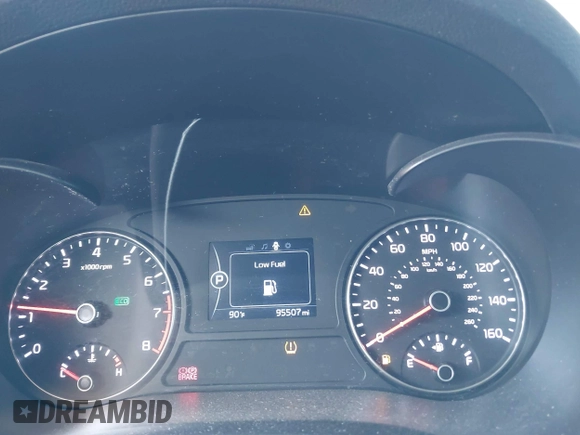 2018 Kia Optima LX with VIN 5XXGT4L38JG247009, listed as a IAAI auction lot 42081303 with 95,507 mi miles and . Bid and sale history available at carsss.com. Image 7.