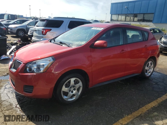 2009 Pontiac Vibe w/1SA with VIN 5Y2SP67819Z454348, listed as a Copart auction lot 70782724 with 75,758 mi miles and Clean Title. Bid and sale history available at carsss.com. Image 1.