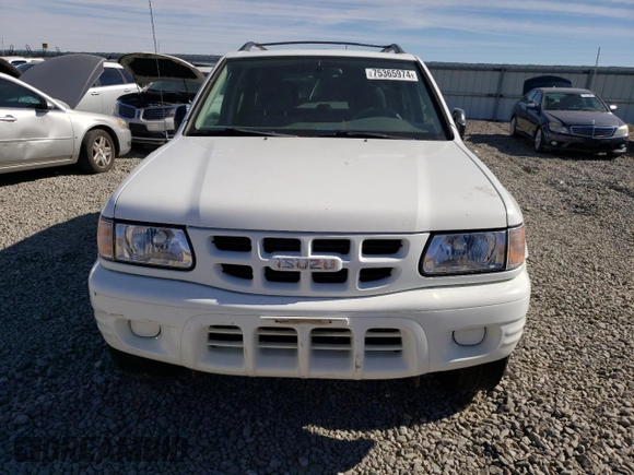 2001 Isuzu Rodeo S with VIN 4S2DM58W614343261, listed as a Copart auction lot 75365974 with Not Provided miles and Clean Title. Bid and sale history available at DreamBid. Image 5.