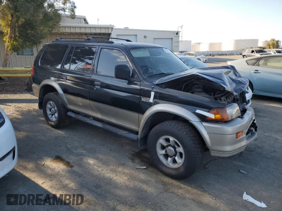 1999 Mitsubishi Montero LS z VIN JA4LS31H5XP006983, wystawiony jako Copart lot #88288455 z przebiegiem 161 647 mil mil oraz Czysty tytuł • Clean title. Historia ofert i sprzedaży dostępna na DreamBid. Obrazek 4.