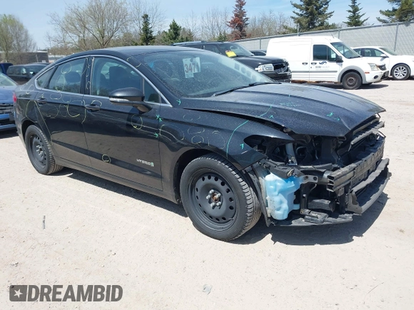 2014 Ford Fusion SE Hybrid with VIN 3FA6P0LU6ER312678, listed as a IAAI auction lot 42140117 with 103,154 mi miles. Bid and sale history available at carsss.com. Image 1.