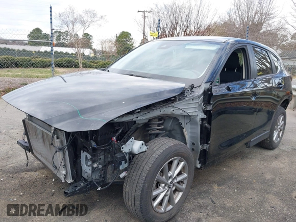 2023 Mazda CX-5 2.5 S with VIN JM3KFBAM4P0262772, listed as a IAAI auction lot 41752886 with 25,815 mi miles. Bid and sale history available at carsss.com. Image 18.