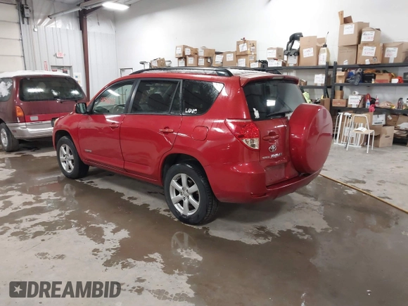2007 Toyota RAV4 Limited with VIN JTMZD31V076049746, listed as a IAAI auction lot 41546898 with 157,178 mi miles. Bid and sale history available at carsss.com. Image 3.