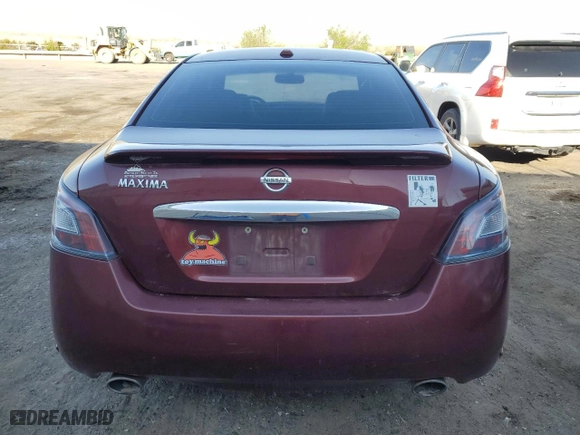 2012 Nissan Maxima 3.5 S with VIN 1N4AA5AP5CC860298, listed as a Copart auction lot 52574345 with 169,082 mi miles and Clean Title. Bid and sale history available at carsss.com. Image 6.