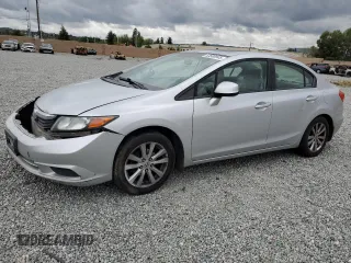 2012 Honda Civic EX with VIN 2HGFB2F85CH304326, listed as a Copart auction lot 53500945 with 144,372 mi miles and Salvage Title. Bid and sale history available at DreamBid. Image 1.