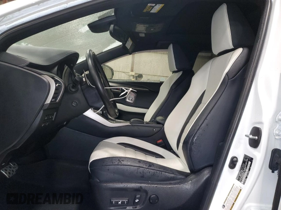 2021 Lexus NX with VIN JTJSARDZ0M2262613, listed as a Copart auction lot 43578935 with 45,182 mi miles and Salvage Title. Bid and sale history available at carsss.com. Image 7.