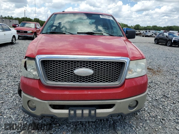 2007 Ford F-150 XLT with VIN 1FTPX14V57KD15977, listed as a Copart auction lot 60962885 with 156,570 mi miles and Salvage title. Bid and sale history available at DreamBid. Image 5.