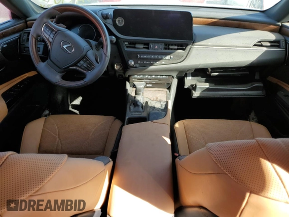 2022 Lexus ES with VIN 58AFZ1B11NU134399, listed as a Copart auction lot 75900344 with 5,230 mi miles and Non Repairable. Bid and sale history available at carsss.com. Image 8.