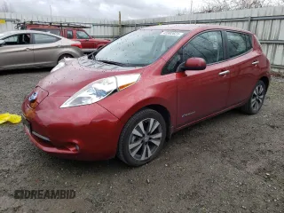 2015 Nissan LEAF SV with VIN 1N4AZ0CPXFC301245, listed as a Copart auction lot 45902623 with 75,831 mi miles. Bid and sale history available at carsss.com. Image 1.