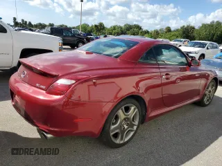 2006 Lexus SC with VIN JTHFN48Y269002090, listed as a Copart auction lot 75077884 with Not Provided miles and Non Repairable. Bid and sale history available at carsss.com. Image 3.