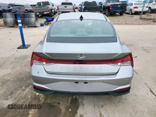 2023 Hyundai Elantra SEL with VIN 5NPLS4AG1PH119733, listed as a Copart auction lot 45302185 with 28,438 mi miles and Salvage Title. Bid and sale history available at DreamBid. Image 6.