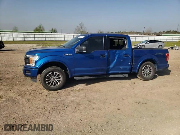 2018 Ford F-150 XL with VIN 1FTEW1EP7JKD68987, listed as a Copart auction lot 48730085 with 93,835 mi miles and Salvage Title. Bid and sale history available at carsss.com. Image 11.