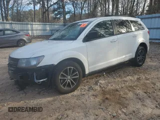 2018 Dodge Journey SE with VIN 3C4PDCAB6JT530112, listed as a Copart auction lot 47136615 with 108,972 mi miles and Salvage Title. Bid and sale history available at carsss.com. Image 1.