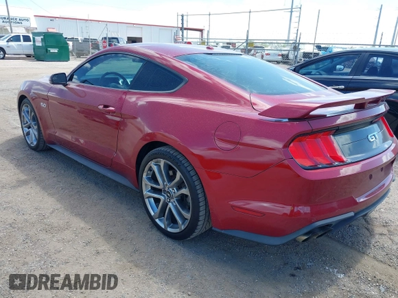 2019 Ford Mustang GT with VIN 1FA6P8CF1K5178208, listed as a IAAI auction lot 42818966 with 38,377 mi miles and . Bid and sale history available at DreamBid. Image 6.