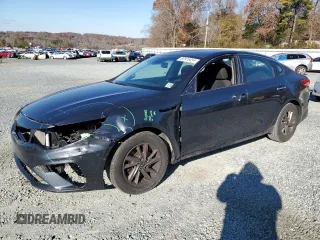 2020 Kia Optima LX with VIN 5XXGT4L32LG386040, listed as a Copart auction lot 82916454 with 84,807 mi miles and Salvage title. Bid and sale history available at DreamBid. Image 1.