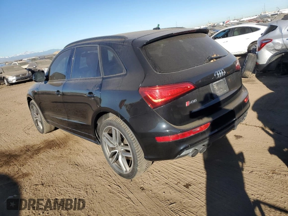 2016 Audi SQ5 Premium Plus with VIN WA1CCAFPXGA033777, listed as a Copart auction lot 83754944 with 86,541 mi miles and Clean Title. Bid and sale history available at carsss.com. Image 2.