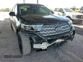 2021 Ford Explorer Limited with VIN 1FMSK8FH9MGB05529, listed as a Copart auction lot 51064645 with 52,626 mi miles and Salvage Title. Bid and sale history available at carsss.com. Image 12.