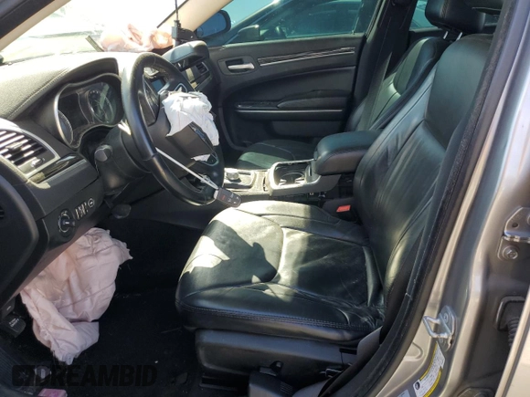 2015 Chrysler 300 Limited with VIN 2C3CCAAGXFH853830, listed as a Copart auction lot 46815245 with 0 mi miles and Salvage Title. Bid and sale history available at carsss.com. Image 7.