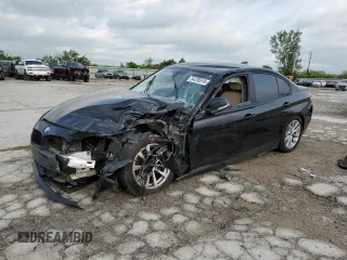 2018 BMW 3 Series 320i with VIN WBA8E1G52JNU89255, listed as a Copart auction lot 54236515 with Not provided miles and Salvage title. Bid and sale history available at DreamBid. Image 1.