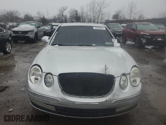 2008 Kia Amanti with VIN KNALD125585163206, listed as a Copart auction lot 44403645 with 136,267 mi miles and Salvage Title. Bid and sale history available at carsss.com. Image 5.