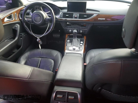 2016 Audi A6 3.0L TDI Premium Plus with VIN WAUFMAFC3GN000655, listed as a Copart auction lot 86820634 with 0 mi miles and Clean Title. Bid and sale history available at carsss.com. Image 8.