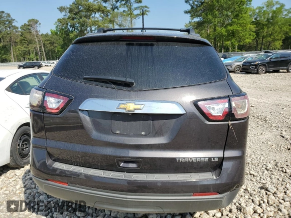 2014 Chevrolet Traverse LS z VIN 1GNKRFED8EJ279316, wystawiony jako Copart lot #53733635 z przebiegiem 151 079 mil mil oraz Szkoda całkowita • Salvage title. Historia ofert i sprzedaży dostępna na DreamBid. Obrazek 6.