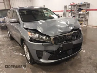 2020 Kia Sorento LX with VIN 5XYPGDA32LG663708, listed as a IAAI auction lot 41172341 with 61,729 mi miles. Bid and sale history available at carsss.com. Image 6.