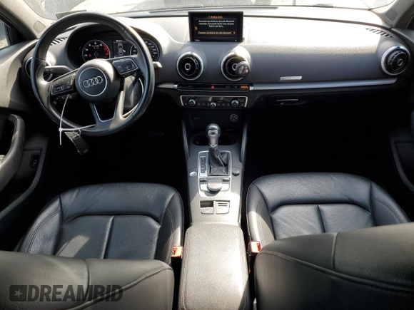 2017 Audi A3 Sedan Premium with VIN WAUB8GFF6H1007155, listed as a Copart auction lot 68872083 with 106,095 mi miles. Bid and sale history available at carsss.com. Image 8.
