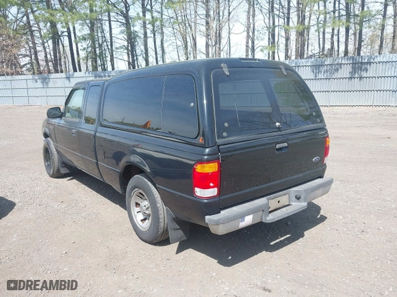 1999 Ford Ranger XL with VIN 1FTYR14V5XPB00021, listed as a IAAI auction lot 42129559 with 181,005 mi miles. Bid and sale history available at carsss.com. Image 3.
