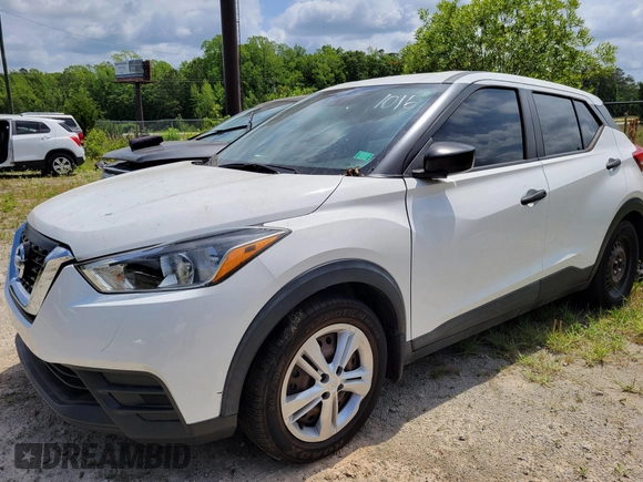 2020 Nissan Kicks S with VIN 3N1CP5BV9LL487319, listed as a IAAI auction lot 42208709 with 70,582 mi miles and . Bid and sale history available at DreamBid. Image 2.