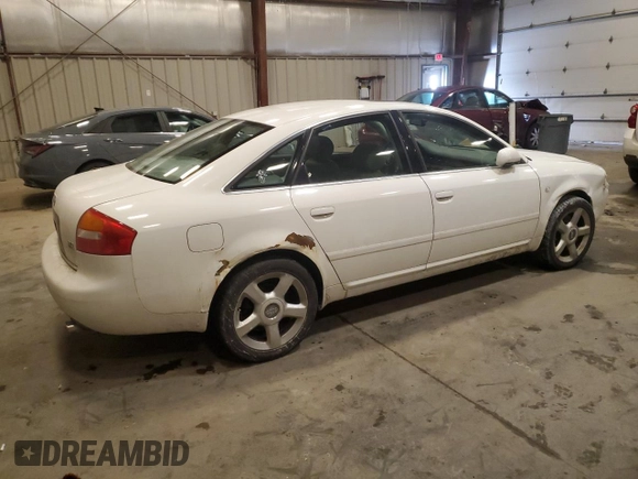 2003 Audi A6 3.0L with VIN WAULT64B83N069106, listed as a Copart auction lot 46623345 with 0 mi miles and Non Repairable. Bid and sale history available at carsss.com. Image 3.