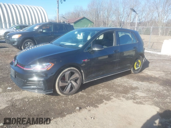 2020 Volkswagen Golf GTI S with VIN 3VW6T7AU1LM017089, listed as a IAAI auction lot 41527453 with 36,404 mi miles. Bid and sale history available at carsss.com. Image 17.