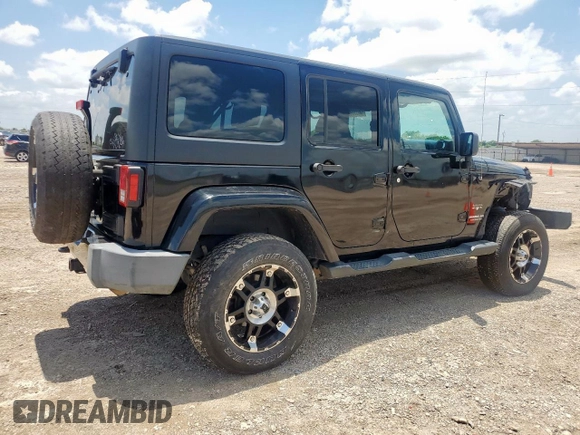 2016 Jeep Wrangler Unlimited Sahara with VIN 1C4HJWEG9GL103631, listed as a Copart auction lot 60530885 with 232,683 mi miles and Salvage title. Bid and sale history available at DreamBid. Image 3.