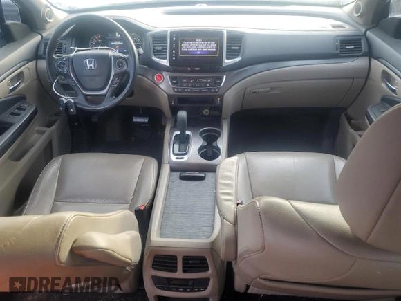 2017 Honda Pilot EX-L with VIN 5FNYF5H54HB047897, listed as a Copart auction lot 49270995 with 200,478 mi miles and Salvage Title. Bid and sale history available at carsss.com. Image 8.
