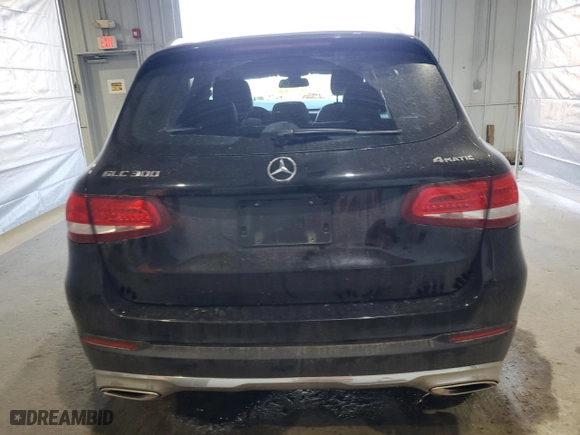 2017 Mercedes-Benz GLC with VIN WDC0G4KB1HV006402, listed as a Copart auction lot 48603025 with 50,000 mi miles and Salvage Title. Bid and sale history available at carsss.com. Image 6.