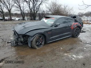 2018 Ford Mustang GT with VIN 1FA6P8CF8J5102967, listed as a Copart auction lot 44929155 with Not Provided miles and Salvage Title. Bid and sale history available at carsss.com. Image 1.