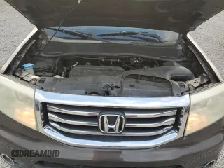 2012 Honda Pilot EX-L with VIN 5FNYF4H60CB016206, listed as a Copart auction lot 51172215 with 191,421 mi miles and Salvage Title. Bid and sale history available at carsss.com. Image 12.