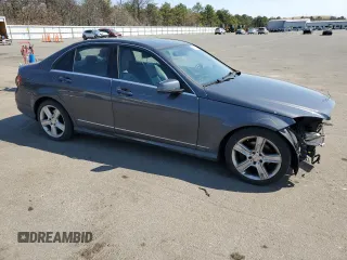 2010 Mercedes-Benz C 300 Sport with VIN WDDGF8BB7AR110511, listed as a Copart auction lot 54384285 with Not Provided miles and Salvage Title. Bid and sale history available at carsss.com. Image 4.