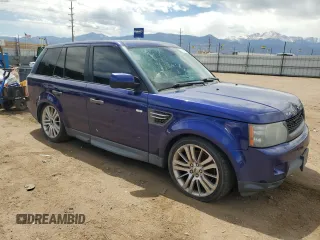 2010 Land Rover Range Rover Sport HSE LUX with VIN SALSK2D44AA224467, listed as a Copart auction lot 54163925 with 143,828 mi miles and Clean Title. Bid and sale history available at carsss.com. Image 4.