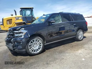 2023 Ford Expedition Max Limited z VIN 1FMJK2A84PEA54408, wystawiony jako Copart lot #54578525 z przebiegiem 55 877 mil mil oraz Czysty tytuł • Clean title. Historia ofert i sprzedaży dostępna na DreamBid. Obrazek 1.