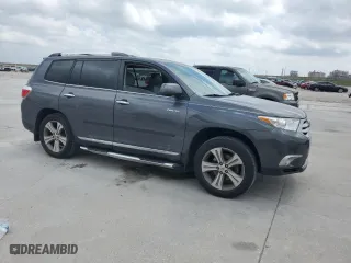2012 Toyota Highlander Limited with VIN 5TDYK3EH2CS071876, listed as a Copart auction lot 51244645 with 137,127 mi miles and Salvage Title. Bid and sale history available at carsss.com. Image 4.