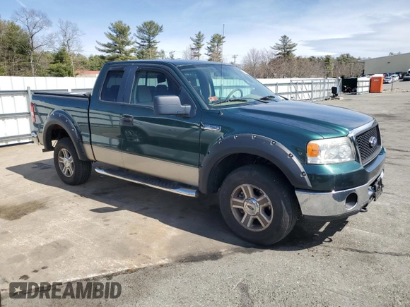 2007 Ford F-150 STX with VIN 1FTRX14W57FB39989, listed as a Copart auction lot 50695635 with 252,852 mi miles and Salvage title. Bid and sale history available at DreamBid. Image 4.