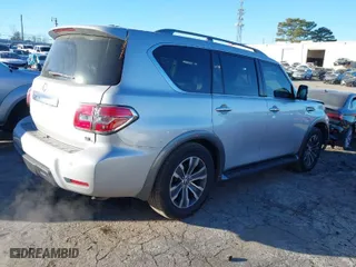 2019 Nissan Armada SL with VIN JN8AY2ND4K9085853, listed as a IAAI auction lot 41305883 with 149,571 mi miles. Bid and sale history available at carsss.com. Image 4.