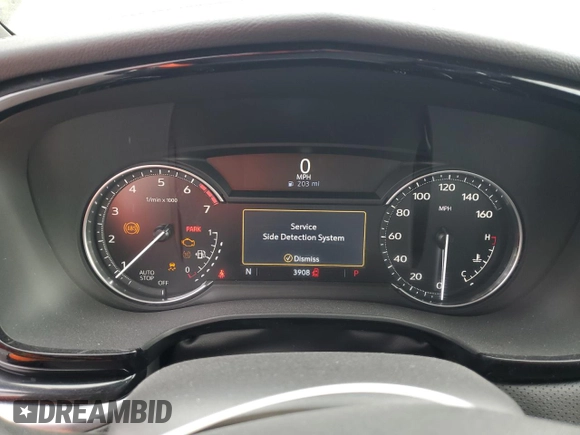 2024 Cadillac XT6 FWD Luxury with VIN 1GYKPAR47RZ746965, listed as a Copart auction lot 78839094 with 3,908 mi miles and Salvage Title. Bid and sale history available at carsss.com. Image 9.