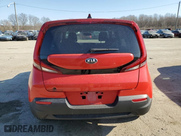 2020 Kia Soul LX with VIN KNDJ23AU0L7705801, listed as a Copart auction lot 48470975 with 115,882 mi miles and Salvage Title. Bid and sale history available at carsss.com. Image 6.