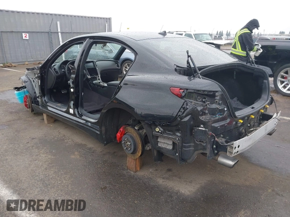2018 Infiniti Q50 RED SPORT 400 with VIN JN1FV7AR2JM480461, listed as a IAAI auction lot 41731505 with Not Provided miles. Bid and sale history available at carsss.com. Image 3.