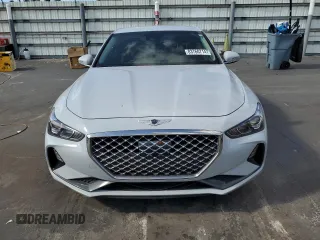 2020 Genesis G70 2.0T with VIN KMTG64LA7LU062308, listed as a Copart auction lot 83760714 with 81,576 mi miles and Non Repairable. Bid and sale history available at carsss.com. Image 5.