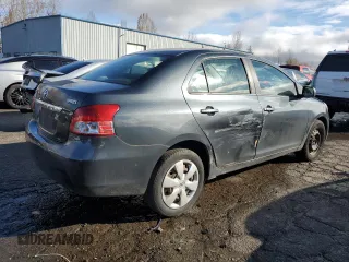 2008 Toyota Yaris with VIN JTDBT923981249091, listed as a Copart auction lot 48683135 with 136,556 mi miles and Salvage Title. Bid and sale history available at DreamBid. Image 3.